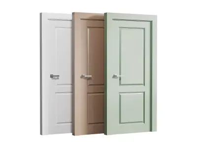 Modern interior door 17 3D model