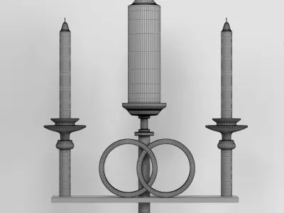 Candle 3D model