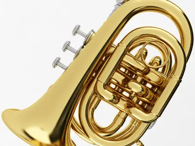 Pocket Trumpet 3D model