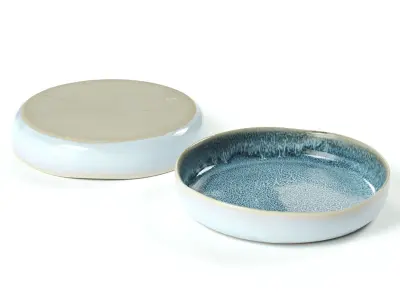 ONOMAO - Big plate - TEAL 3D model