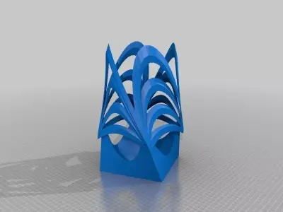 Arch Vase 2 Free 3D print model