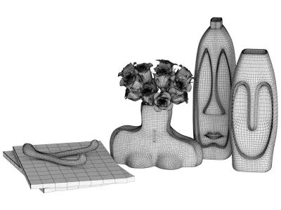 decorative set 04 3D model