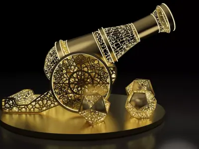 Ramadan Canon 3D model