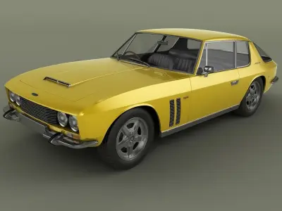 Jensen Interceptor FF 3D model