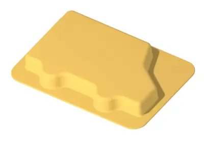 Kids Truck Dinner Plate 3D print model