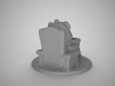 Bear Planter 3D print model