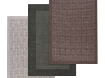 Rug Set 667 3D model