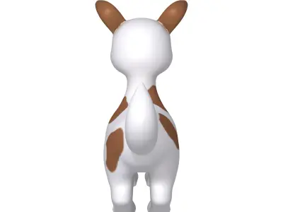 Dog Cartoon 3D model
