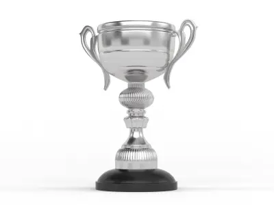 Cups Trophy 3D model 10