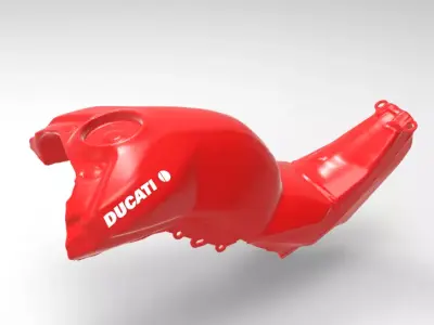 DUCATI PANIGALE V4 FUEL TANK SERBATOIO  3D print model