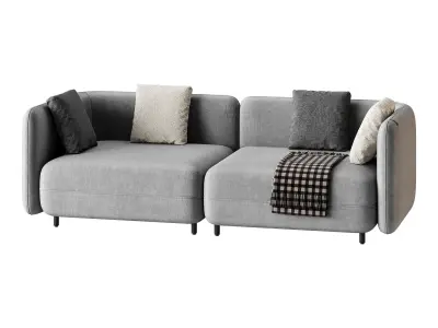 Sofa A123 by Delavega 3D model