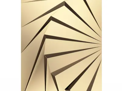 3D Wall Panel 05 Low-poly 3D model