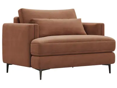 Sumner Sofa 126 By Arhaus 3D model