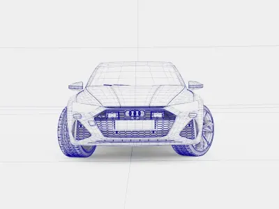 Audi RS7  3D model