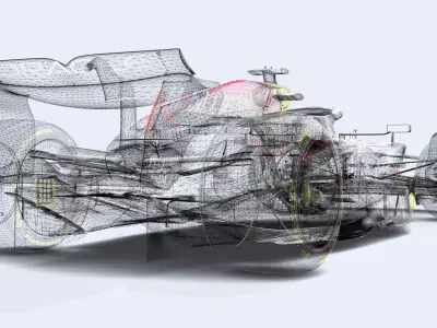 Red Bull RB20 Max 3D model