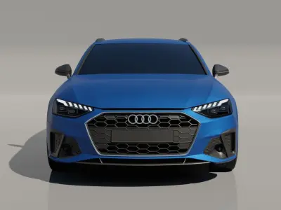 Audi A4 Avant 2022 Competition Plus 3D model