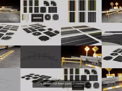 City Streets Full Asset pack
