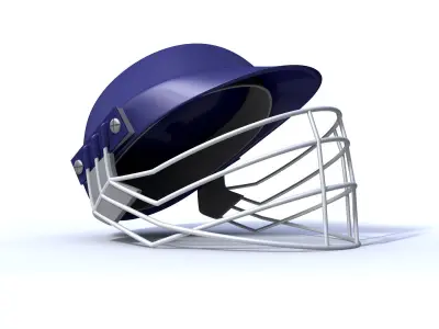 Cricket Helmet 3D model