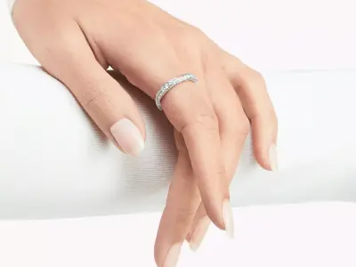 GRAFF - SPIRAL - RING - DIAMONDS - 3-5MM 3D print model