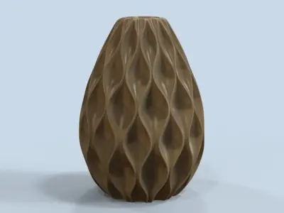 Flower Vase-10 3D print model