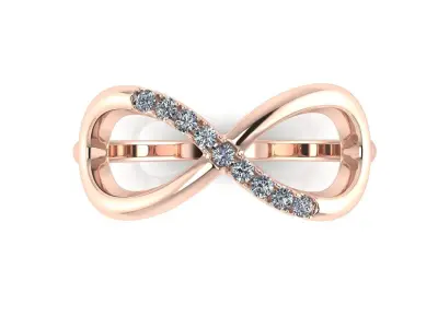 Infinity Ring 3D print model buy