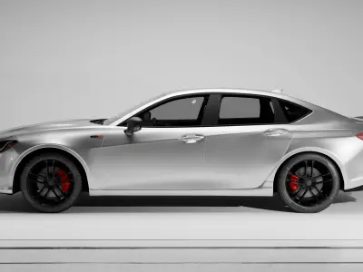 Acura TLX Type-S 2025 Low-poly 3D model