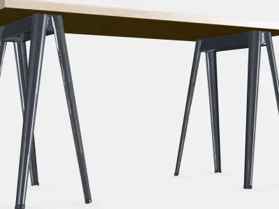 TEAM CAPTAIN - Proximity Desk Low-poly 3D model