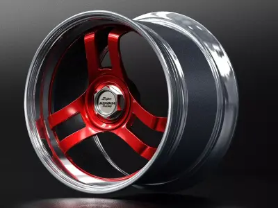 Super Advan Racing Ver II 3D model