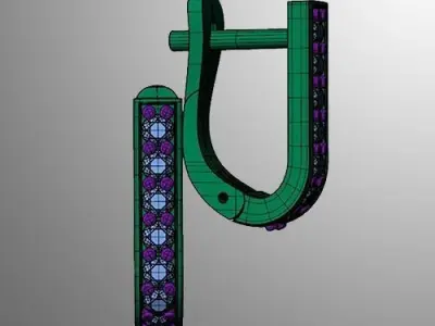 Earrings n 17  3D print model