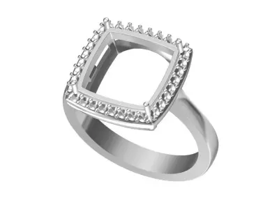 Wedding ring 3D print model 3D print model