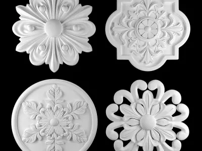 Rosettes 19 3D model