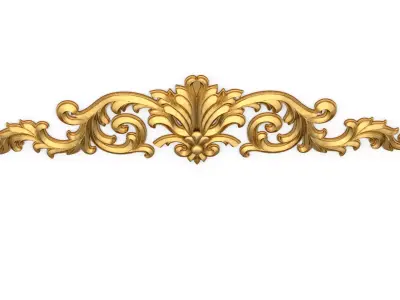 carved classic decorative ornament cnc 3d printing stl 46 3D print model