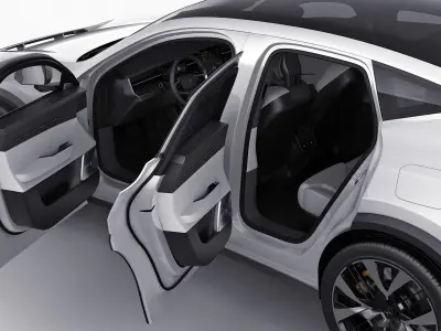 Polestar 3 2024 3D model