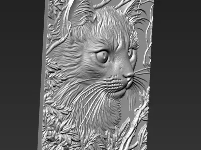 Cat A37 3D print model