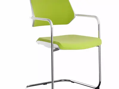 Steelcase QiVi Chair 3D model