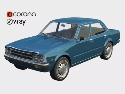 toyota corona 3D model