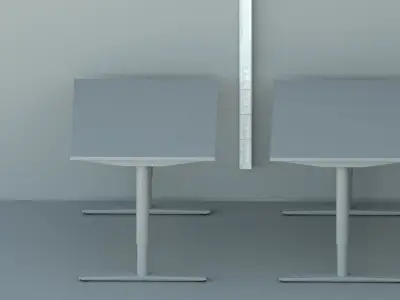 Revit - Service outlet pole package 3D model