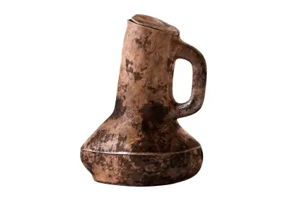 Bronze Hot Kettle 3D model