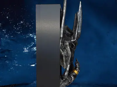 Sauron Lord of The Rings - Book Nook 3D print model