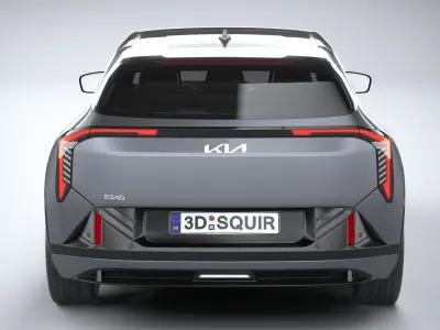 Kia EV4 Hatchback 2026 3D model