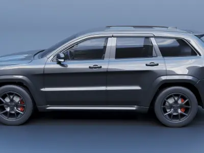 Jeep Grand Cherokee Trackhawk  3D print model