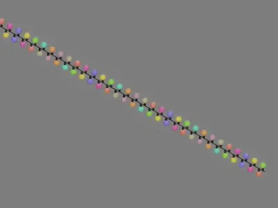 Christmas Lights 3D model