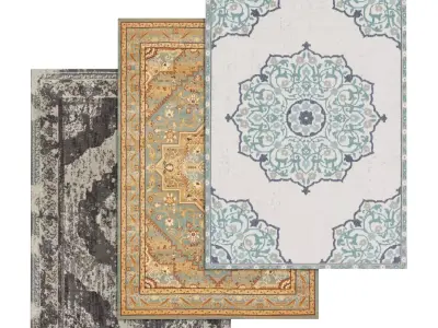 Rug Set 863 3D model