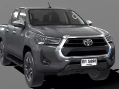 hilux 2021 3D model