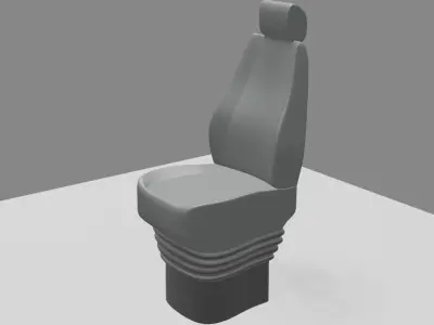 Bus Seat 3D print model