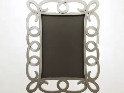 modern mirror frame Free 3D model
