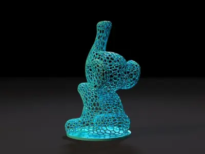 Figurine Elephant 3D print model