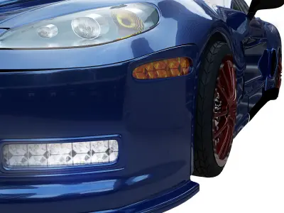 Chevorlet corvet 3D model