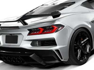 Chevrolet Corvette Z06 2023 3D model