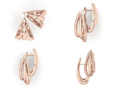 Earrings od115 3D print model